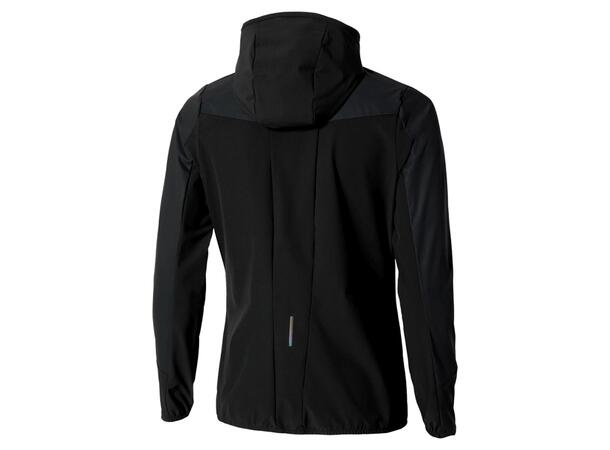 Active Alpha Hooded Jacket W Sort M Løpejakke til høst og vinter 