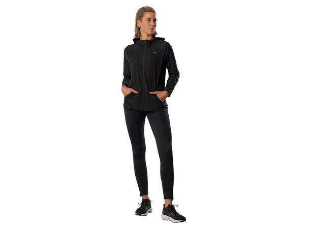Active Alpha Hooded Jacket W Sort M Løpejakke til høst og vinter 