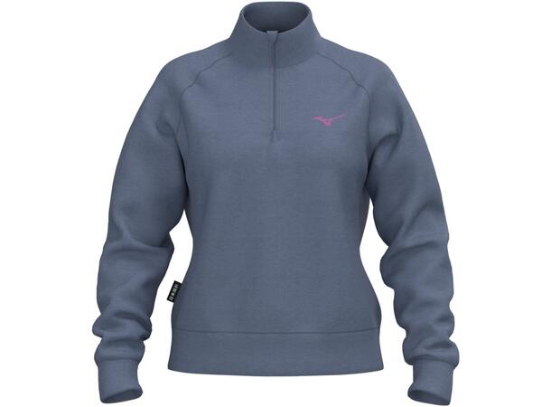 Athletic 1/4 Zip Top W Grå XS Half-zip genser til dame 