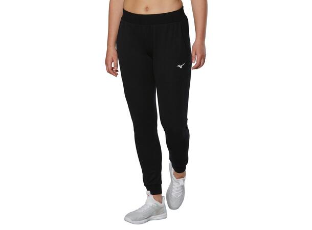 Athletic Sweat Pant W Sort L Fritidsbukse dame