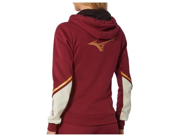 Athletics Sweat Jacket W Burgunder XS Fritidsjakke i bomullsblanding
