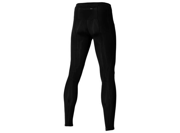 BG3000 Long Tight Sort S Treningstights med 4-veis stretch