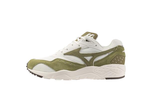 Contender S Hvit/Oliven grønn 7 Retroinspirert sneaker 