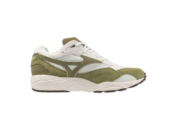 Contender S Hvit/Oliven grønn 7 Retroinspirert sneaker 