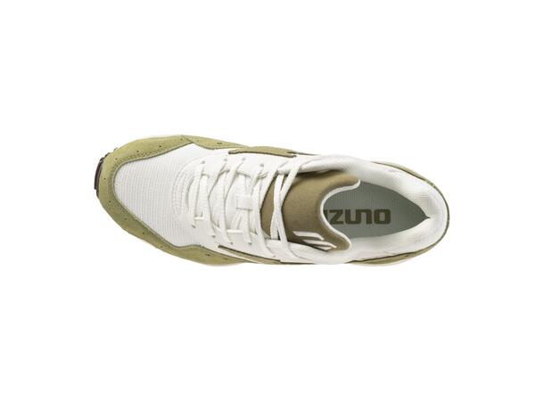 Contender S Hvit/Oliven grønn 7 Retroinspirert sneaker 