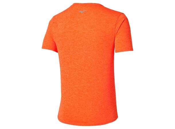 Core Impulse Short Sleeve Tee Oransje S Myk, teknisk t-skjorte til trening 