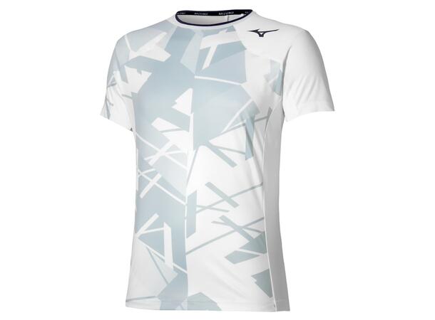 Daybreakers Shadow Grap Tee Hvit/Grå XXL T-skjorte til tennis og trening 