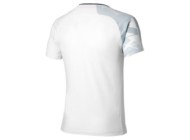 Daybreakers Shadow Grap Tee Hvit/Grå XXL T-skjorte til tennis og trening 