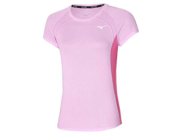 DryAeroFlow Tee W Rosa XS T-skjorte til trening 