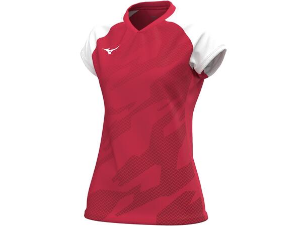 Game Shirt Meisaigara W Rød/Hvit XS Spillertrøye til dame 