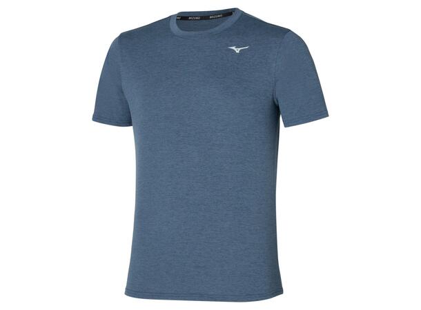 Impulse Core Tee Mørk blå XXL Myk, teknisk T-skjorte til herre 