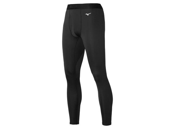 Mid Weight Long Tights Sort XS Varm tights - innerste lag 