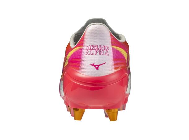 Mizuno Alpha III Japan MIX Hvit/Rosa 6 Fotballsko til naturgress 