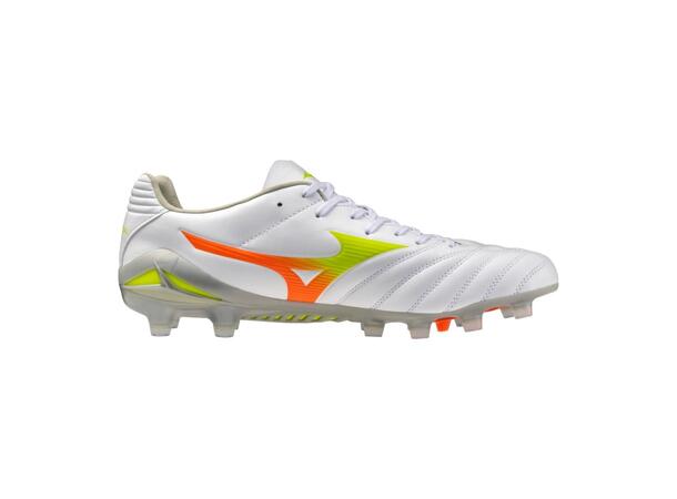 Monarcida Neo III Pro Hvit/Gul 3,5 Fotballsko til naturgress 