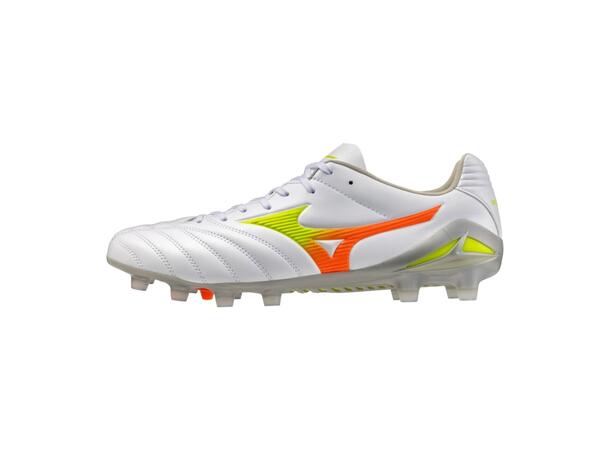 Monarcida Neo III Pro Hvit/Gul 8,5 Fotballsko til naturgress 