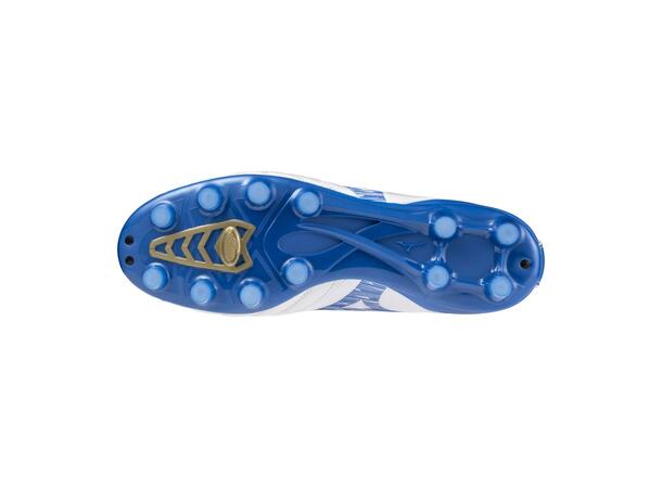 Morelia Neo IV Pro  Hvit/Blå 10 Fotballsko til naturgress 