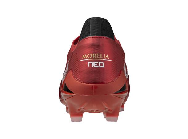 Morelia Neo IV ß Japan  Rød/Hvit 7,5 Eksklusiv fotballsko til gress 