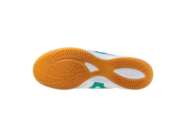 Morelia Sala Elite IN Hvit/Grønn 9,5 Sko til futsal/innebandy 
