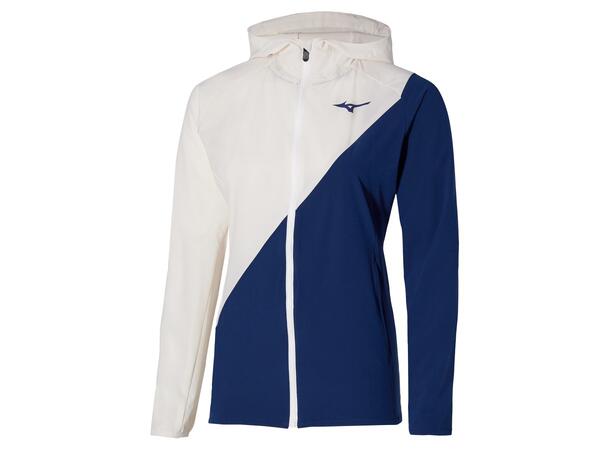 Mugen Hooded Jacket W Mørk Blå/Hvit M Vind- og vannavvisende treningsjakke 