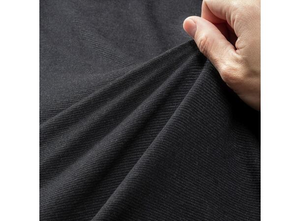 Premium Merino Wool Crew Neck Sort L Innerste lag trøye herre 