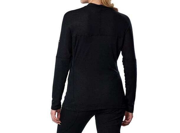 Premium Merino Wool Half Zip W Sort M Half Zip herre 