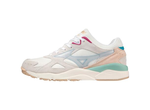 Sky Medal S Hvit/Lys blå 4 Mizuno sneakers 