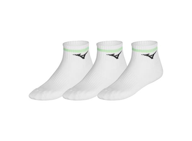 Training Mid 3P With Line Hvit/Mint M 3PK treningssokker 