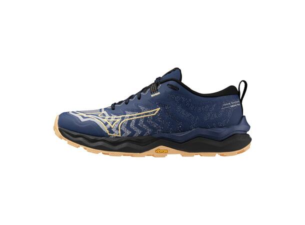 Wave Daichi 8 W Mørk Blå/Aprikos 3,5 Terrengsko med Vibram yttersåle 