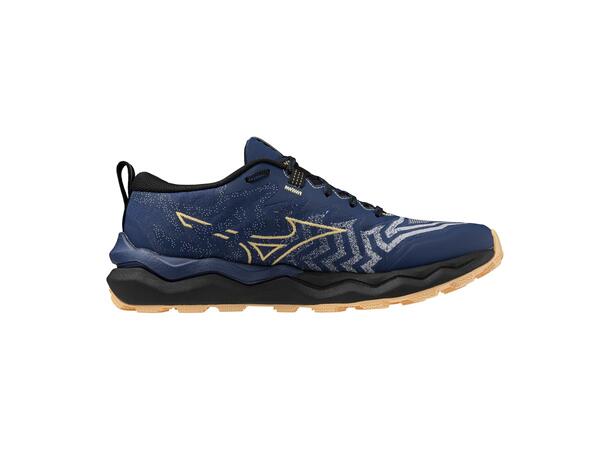 Wave Daichi 8 W Mørk Blå/Aprikos 3,5 Terrengsko med Vibram yttersåle 