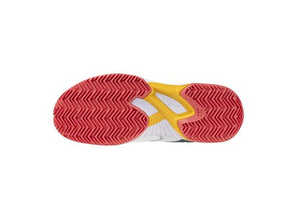 Wave Exceed Court CC W Hvit/Korall 7,5 Sko til tennis og padel, dame 