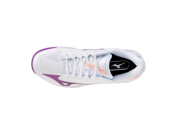 Wave Exceed Court CC W Hvit/Lilla 4,5 Sko til tennis og padel, dame 
