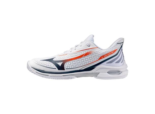 Wave Exceed Tour 7 CC Hvit/Blå 7,5 Sko til tennis og padel, Unisex 