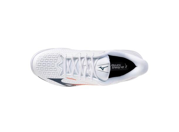 Wave Exceed Tour 7 CC Hvit/Blå 7,5 Sko til tennis og padel, Unisex 
