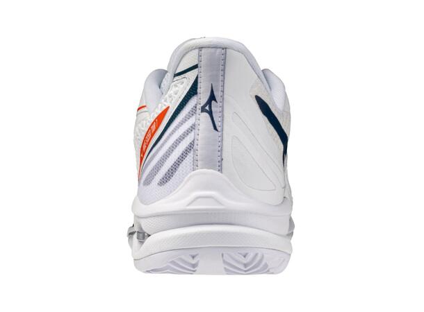 Wave Exceed Tour 7 CC Hvit/Blå 7,5 Sko til tennis og padel, Unisex 