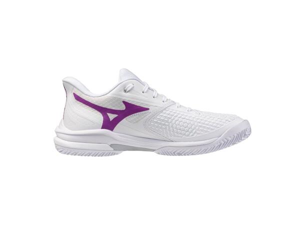 Wave Exceed Tour 7 CC W Hvit/Lilla 4,5 Sko til tennis og padel 