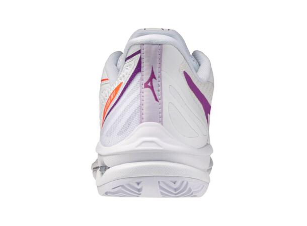 Wave Exceed Tour 7 CC W Hvit/Lilla 4,5 Sko til tennis og padel 