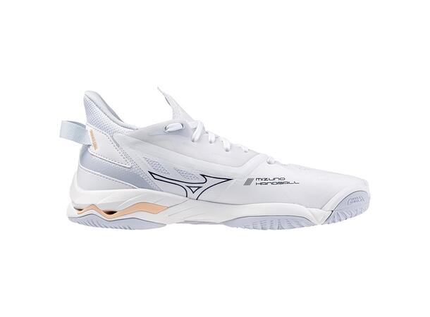 Wave Mirage 5 W Hvit/Lys blå 8 Toppmodell til håndballspilleren 