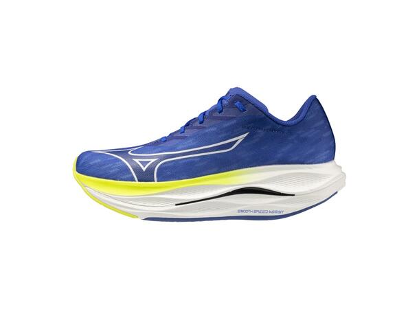 Wave Rebellion Flash 3 Blå/Gul 9,5 Rask løpesko til herre 