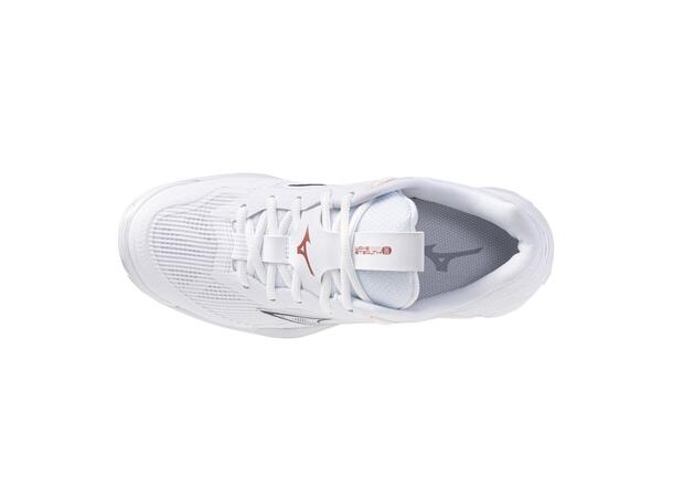 Wave Stealth 6 W Hvit/Grå 3,5 Populær innendørssko 