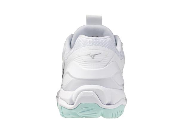 Wave Stealth 6 W Hvit/Lys blå 6,5 Populær innendørssko 