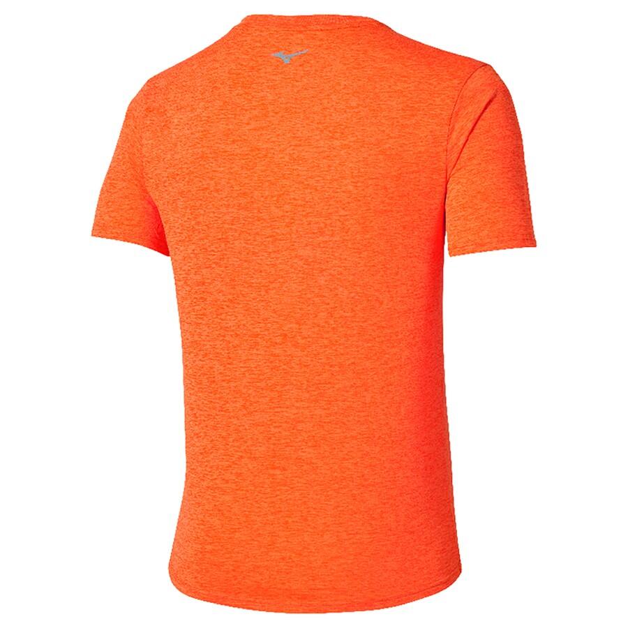 Core Impulse Short Sleeve Tee Oransje S Myk, teknisk t-skjorte til trening
