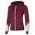 Athletics Sweat Jacket W Burgunder XS Fritidsjakke i bomullsblanding 