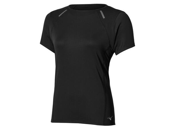 Active DryAeroFlow SS Tee W Sort M T-skjorte for intensiv trening - Dame 