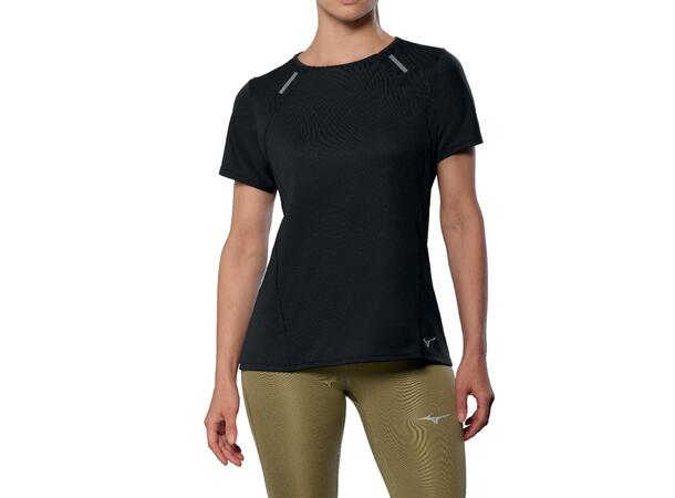 Active DryAeroFlow SS Tee W Sort M T-skjorte for intensiv trening - Dame 