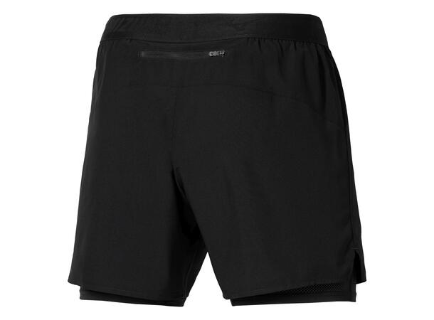 Core 5.5 Inches 2In1 Short Sort S Shorts med innertights til herre 