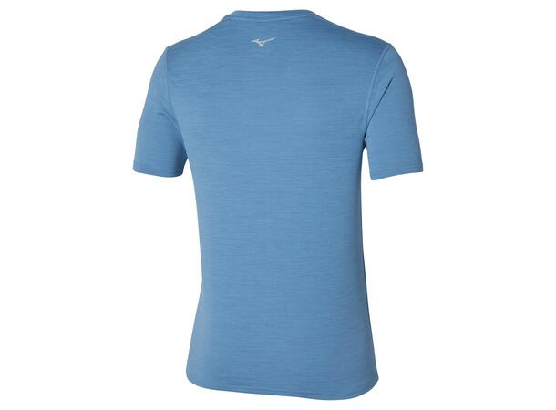 Impulse Core Tee Blå S Myk, teknisk T-skjorte til herre 
