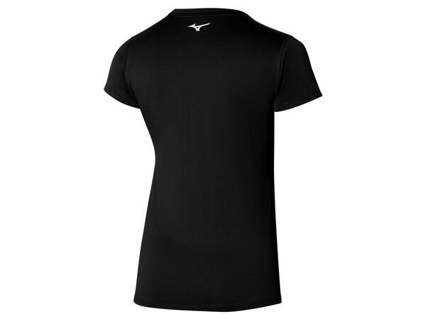 Impulse Core Tee W Sort M Myk, teknisk T-skjorte til dame