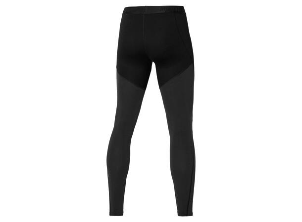 Merino Wool LongTight Sort L Treningstights med ull 