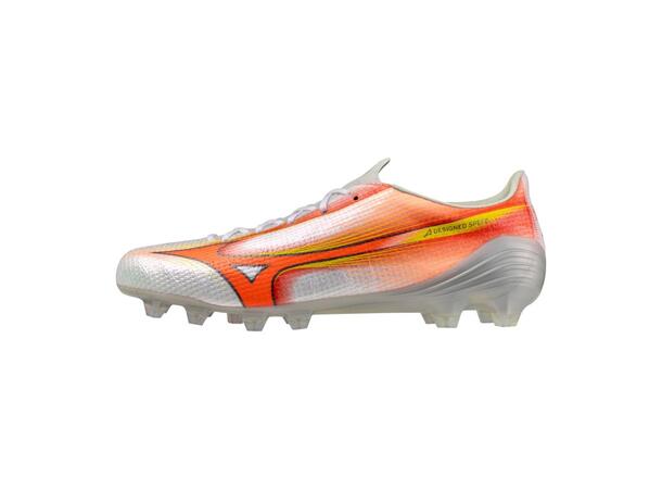 Mizuno Alpha III Japan Hvit/Oransje 12 Toppmodell til naturgress 
