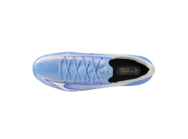 Mizuno Alpha III Japan MIX Blå/Hvit 9,5 Fotballsko til naturgress 
